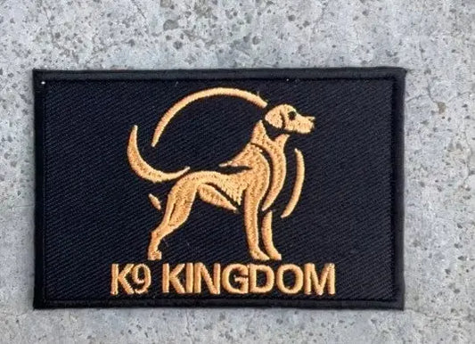 K9 Kingdom Embroidery Patches Product vendor