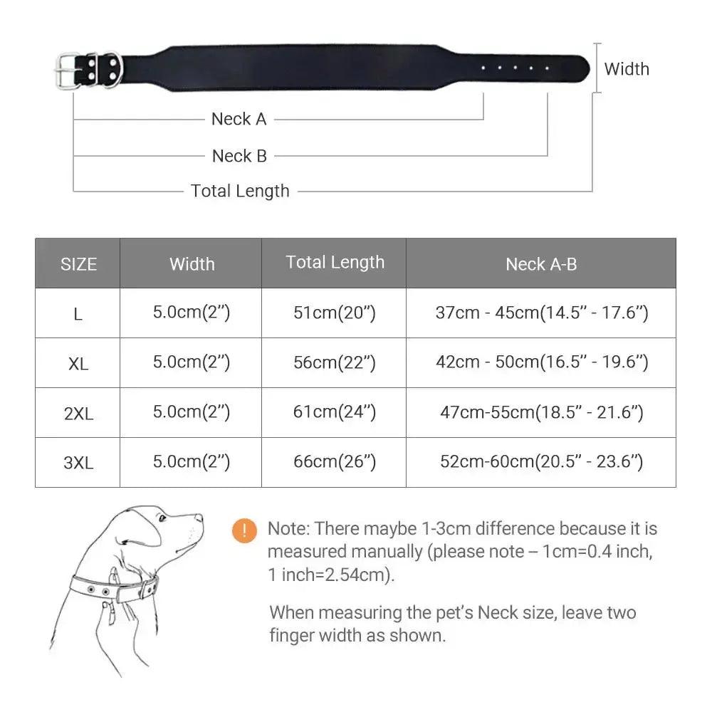 Luxury Leather Collar Product vendor 