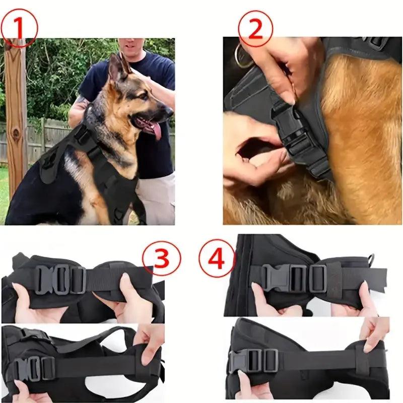 Tactical Dog Harness -  K9 Kingdom